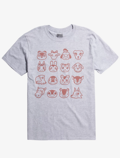 animal faces t shirts